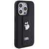Karl Lagerfeld KLHCP14XGSACHPK iPhone 14 Pro Max 6.7 czarny/black hardcase Gripstand Saffiano Choupette Pins